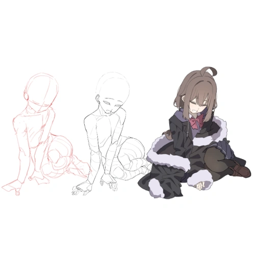 <p>人体の理解を深めラフ力を高める方法</p>