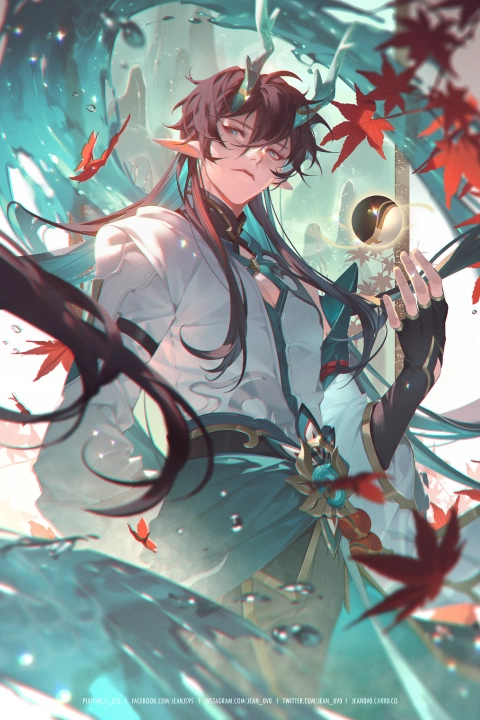Illustrator, Jean_0v0 portfolio