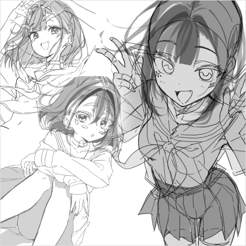 イラストレーター 一条レイ 講座の例題