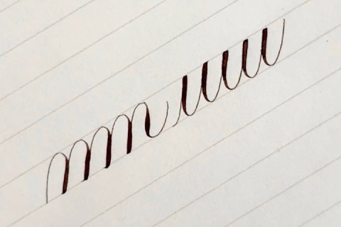 <p>基本の線の練習</p>