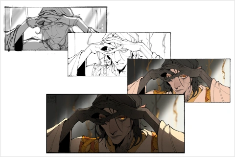 <p><strong>漫画のコマ：A to Z</strong></p>