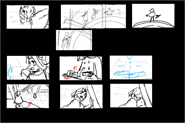 2D Storyboard Artist, Rambu Exercise