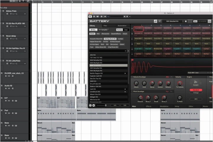 ビートメイカー Sorabeats 講座の例題