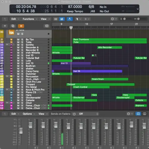 Music Composer , Ryan Leach Exercise