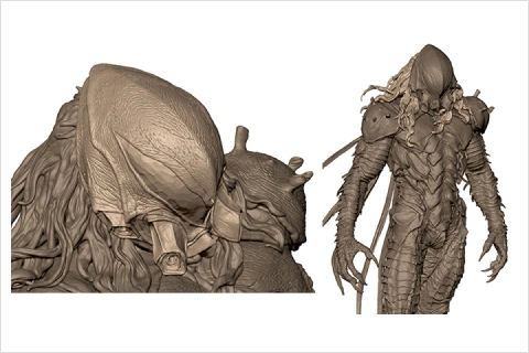 <p>ライティングの変え方や、仮出力を行い立体感を確認する方法</p>