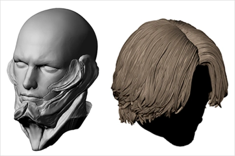 <p>単調にならないように質感のリアリティを高める手法</p>