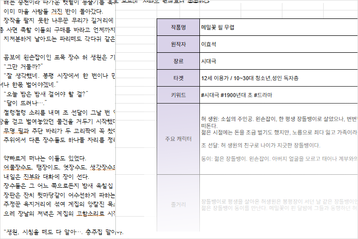 이끼, 초캄 Class 강의예제