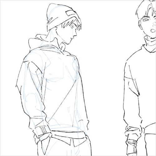 <p>スケッチで掴む、人体の重心と流れ</p>