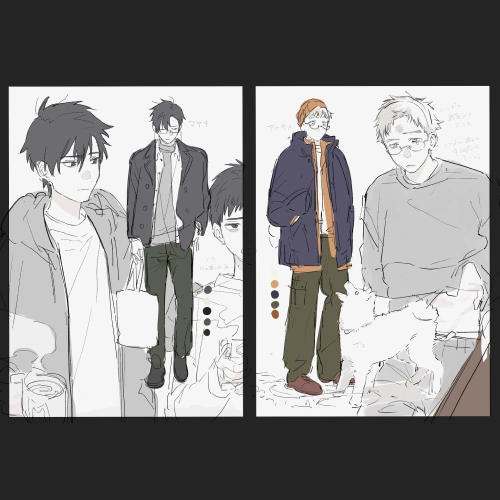 <p>シンプルで強い「着彩」</p>