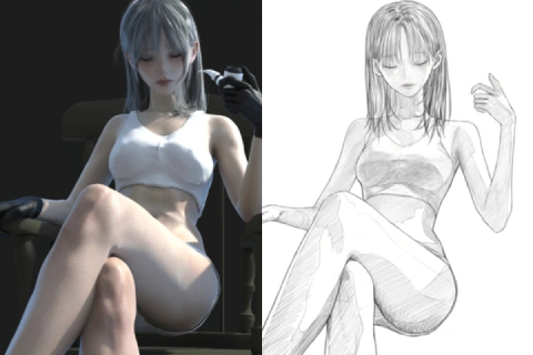 <p>3D의 한계를 뛰어넘는 샬이의 데포르메 노하우</p>