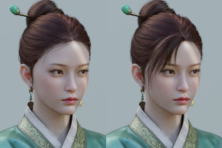 3D 캐릭터 아티스트, 유원진 강의예제
