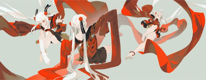 Illustrator, Kitune portfolio