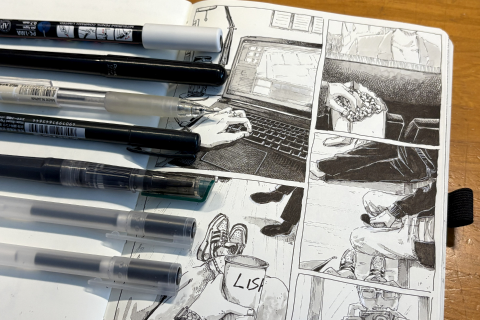 <p><strong>Sketchbook Mindset + Foundations</strong></p>