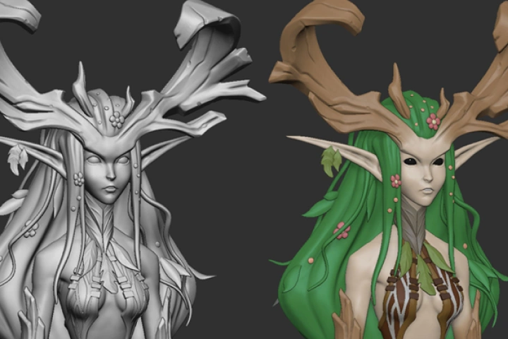 Principal Character Artist, Weston Reid Exercise