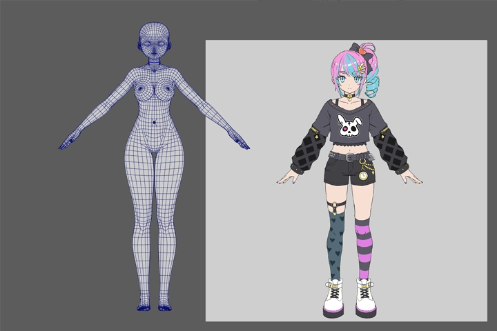 3D캐릭터모델러 HIRO JAPAN