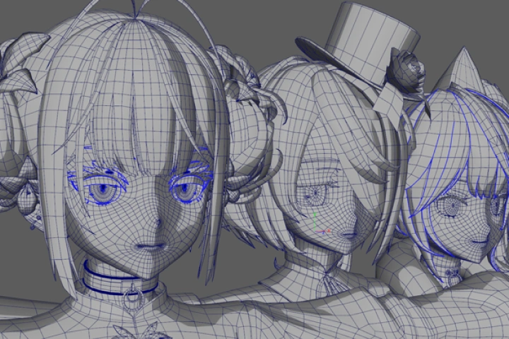 3D캐릭터모델러 HIRO JAPAN