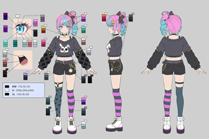 3D캐릭터모델러 HIRO JAPAN