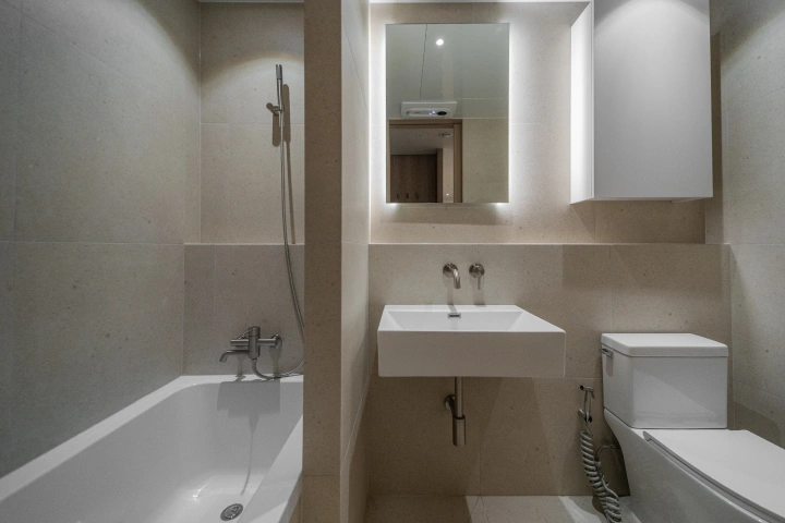 <p>오차 없는 공간 설계의 시작! 정밀 레이아웃과 먹매김</p>