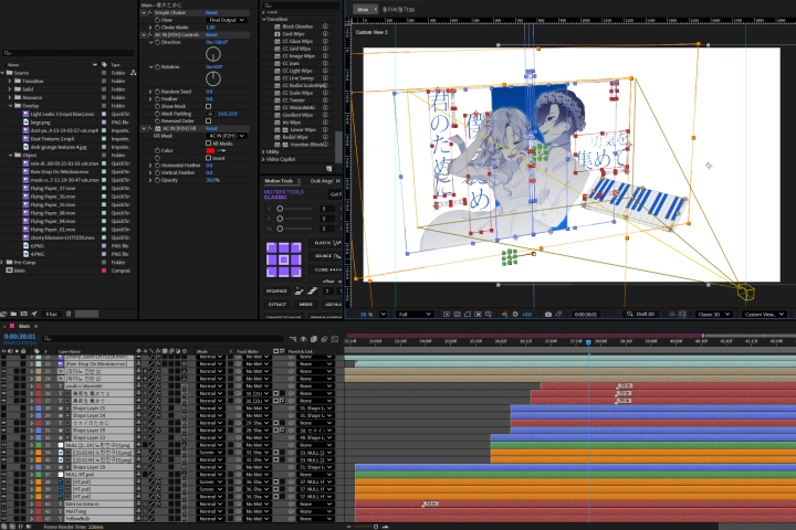 2D Motion Designer, TEMACA