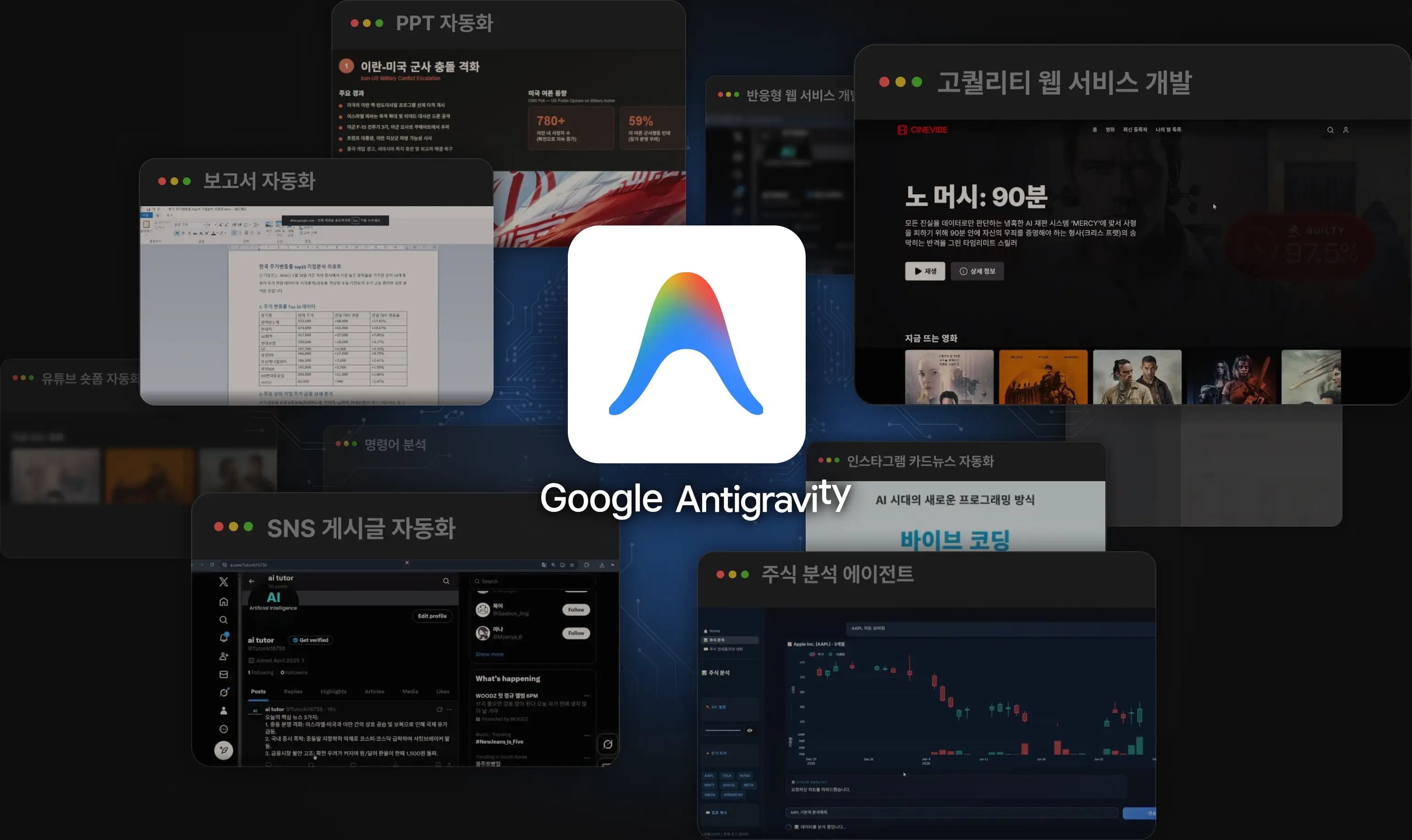 Antigravity, 안티그래비티, 바이브코딩, 에이전트, 자동화 