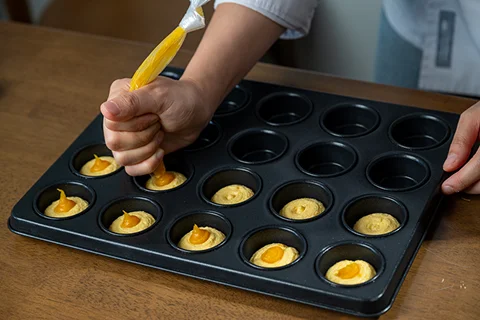 <p> Adjusting Dough and Bean Paste for a Variety of Textures</p>