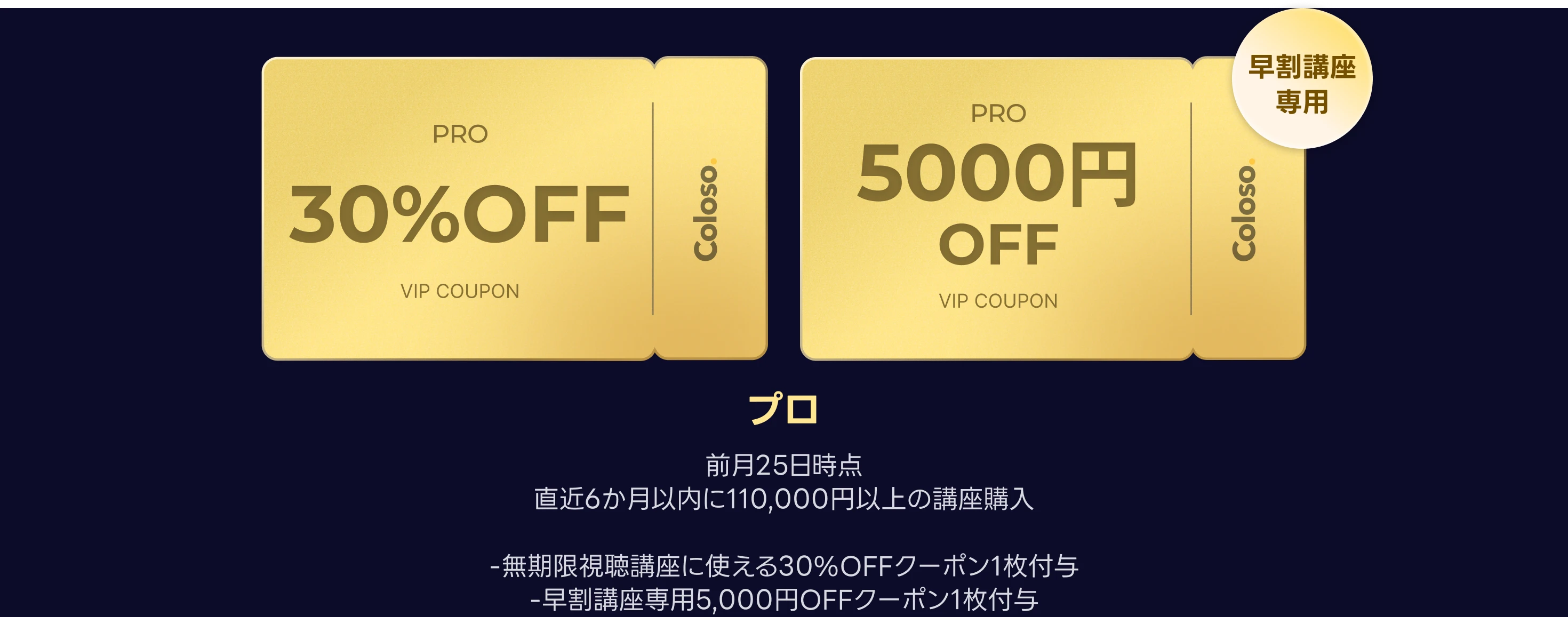 VIP coupon