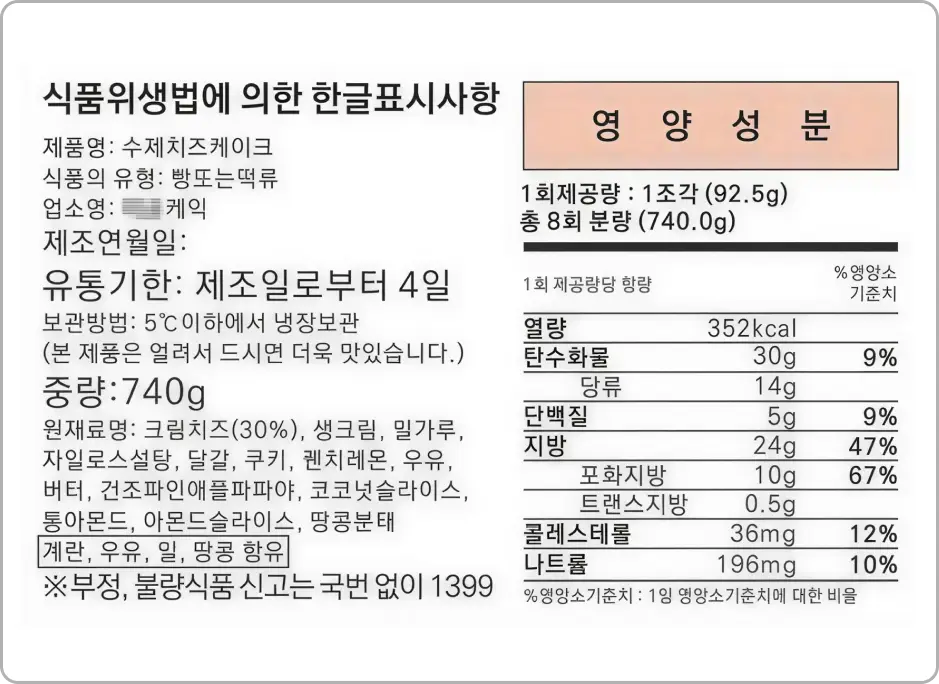 ImageSlide법적·필수 표기 사항