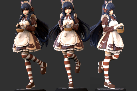 フィギュア造形師 大上竹彦(gami) 講座の例題