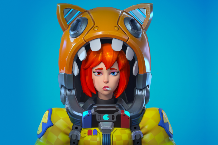 Principal Character Artist, Weston Reid point