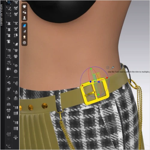 3D Fashion Designer Monica Findeis