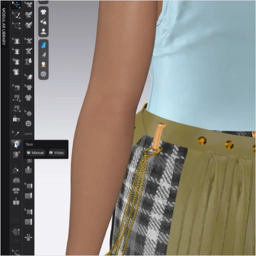 3D Fashion Designer Monica Findeis