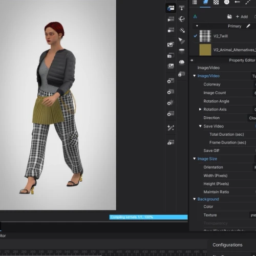 3D Fashion Designer Monica Findeis