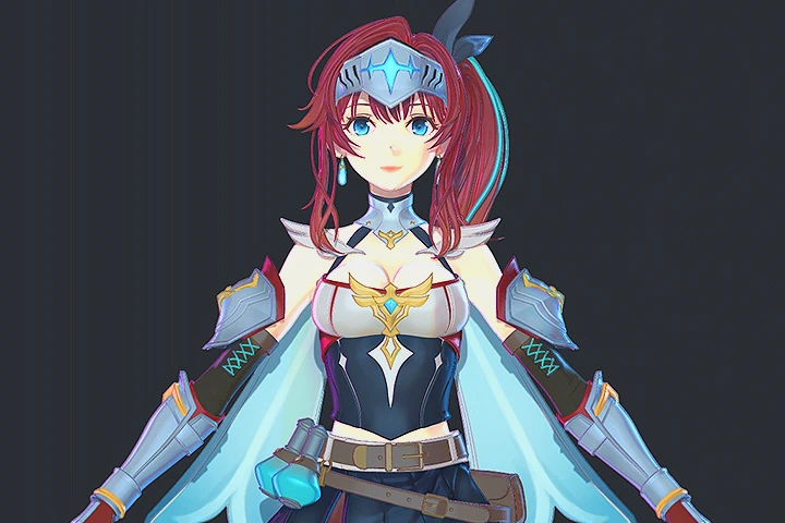3D Character Artist, Wandah Kurniawan point
