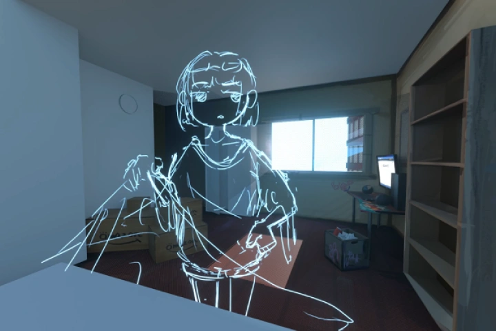 <p>空間と調和したライティング</p>