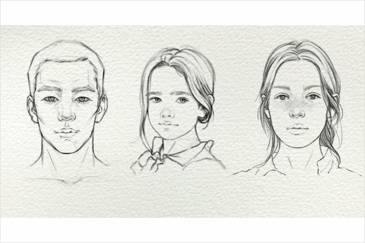 <p><strong>Draw Natural Facial Features and Hairstyles with Confidence</strong></p>