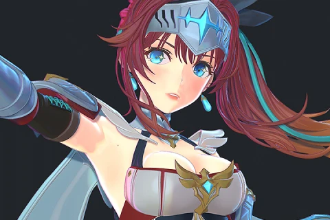 <p><strong>Anime-Style Rendering and Final Presentation</strong></p>