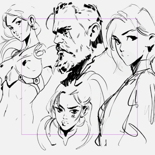 Illustrator, Andrew Russell Exercise
