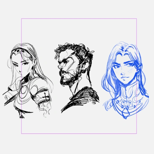 Illustrator, Andrew Russell Exercise