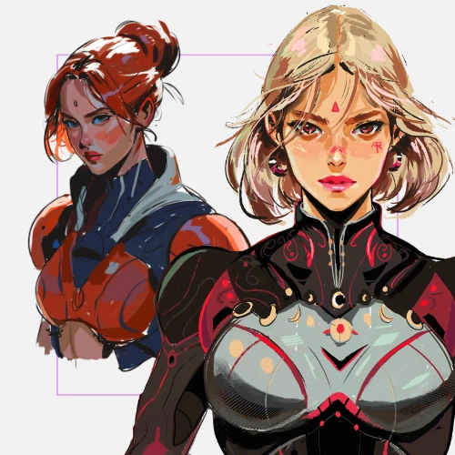 Illustrator, Andrew Russell Exercise