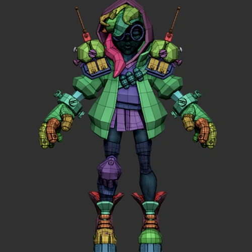 <p><strong>Modeling a Character for Animation and Rigging</strong></p>