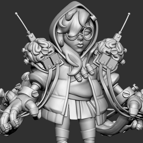 <p><strong>Clean High-Poly Modeling and Sculpting</strong></p>