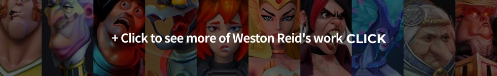 Principal Character Artist, Weston Reid portfolio