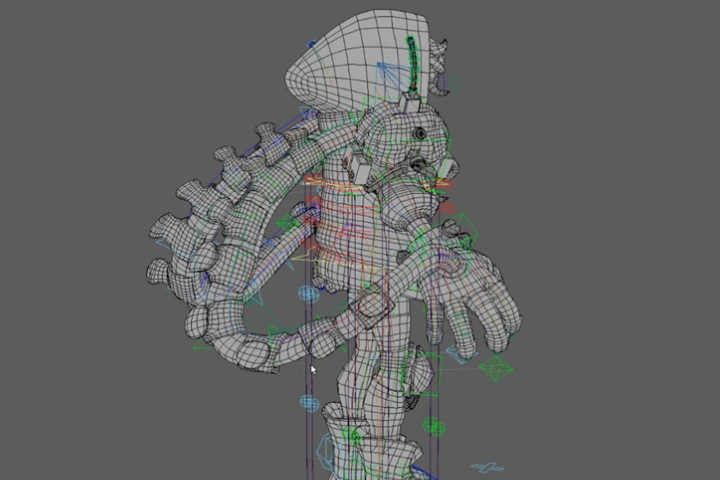 Principal Character Artist, Weston Reid point