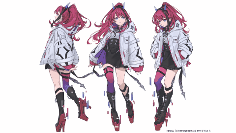 イラストレーター 火照ちげ ポートフォリオ