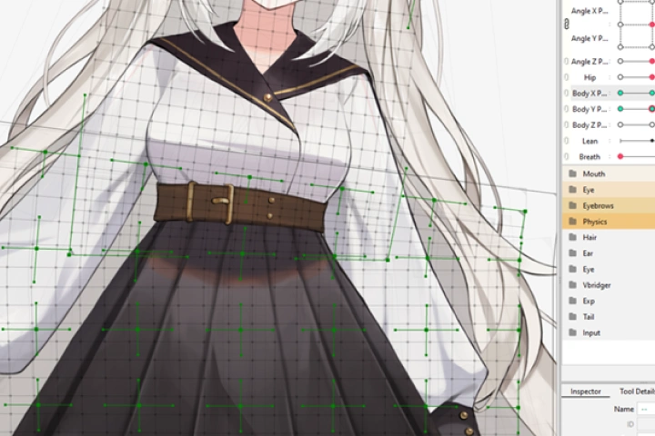 Live2D Rigger, Sophiel point