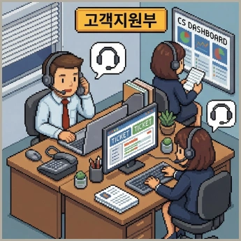 ImageSlide <details><summary><b><span style="color:#000">고객지원부 구성 보기</b></span><br></summary><p> <div style="text-align: left;"> <span style="color:#000"> <br> • 문의 분류기<br> • FAQ 답변기<br> • 에스컬레이션 판단기<br> • 만족도 분석기<br>  </div></p></details>