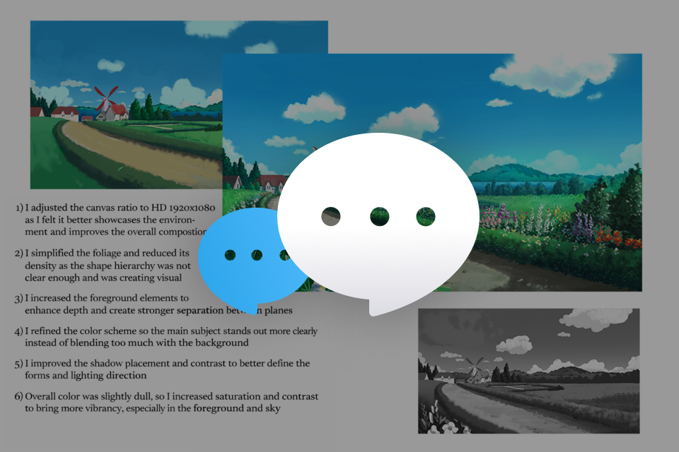 Anime Background Artist, Jin Hwang perks