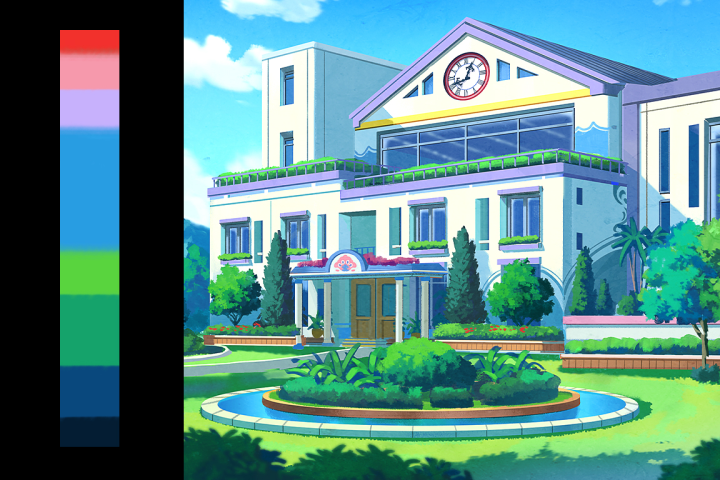 Anime Background Artist, Jin Hwang Exercise