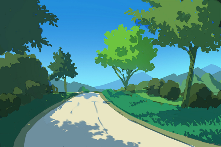 Anime Background Artist, Jin Hwang Exercise