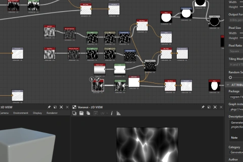 <p>クオリティの土台となる「エフェクト専用テクスチャ」の制作</p>